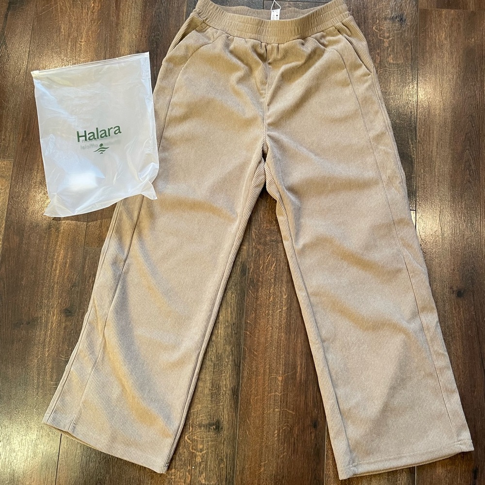 Women’s HALARA wide leg casual pant NWT LARGE TALL - Picture 2 of 6